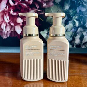NEW 2-Pc Sweet Orange & Agave Foaming Hand Soap